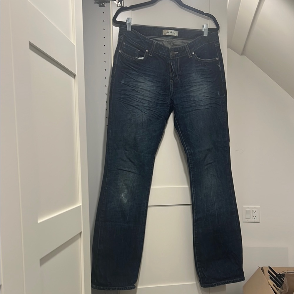 Zara Dark Blue Boot Cut Jeans
